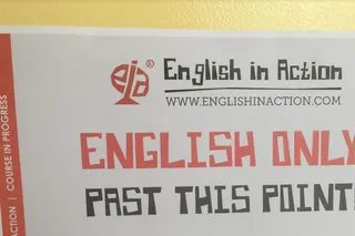 Ankündigung English in Action