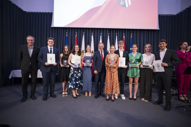 Empfang der ausgezeichneten Maturantinnen und Maturanten 2023