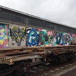 Teil d. Graffitigalerie