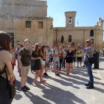 With guide Eric in Valetta