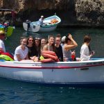 Boat trip into the Blue Grotto