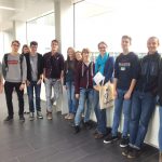 Gruppenfoto im Skywalk