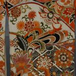 Ausschnitt aus japanischem Kimono