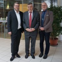 prov. Leiter Mag. Dr. Bernd Langensteiner, HR Mag. Dr. Alfred Klampfer, SQM HR Mag. Günther Vormayr